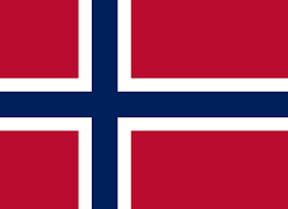 Det norske flag som sprogvælger for norsk indhold